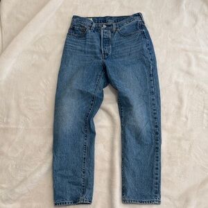 Levi's Straight Leg Blue Jeans
